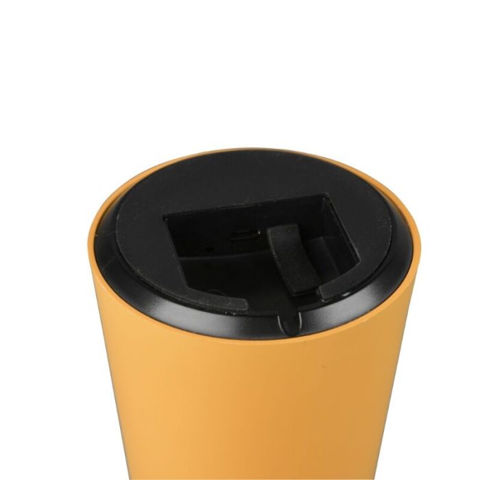 Lampada da tavolo da esterno moderna gialla, Rachelle, 2W, 3000K LED, IP44, dimmer in 3 fasi