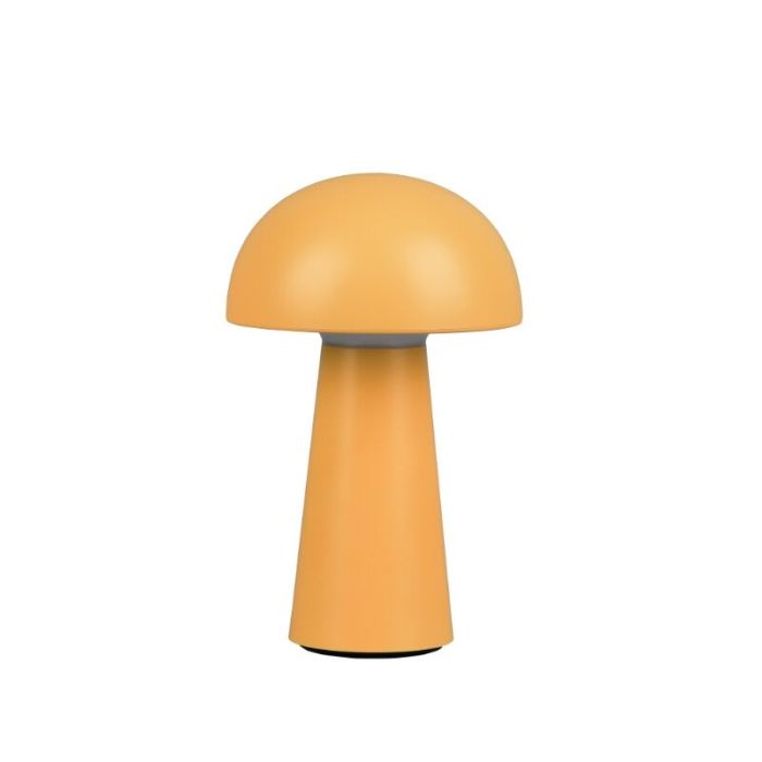 Lampada da tavolo da esterno moderna gialla, Rachelle, 2W, 3000K LED, IP44, dimmer in 3 fasi
