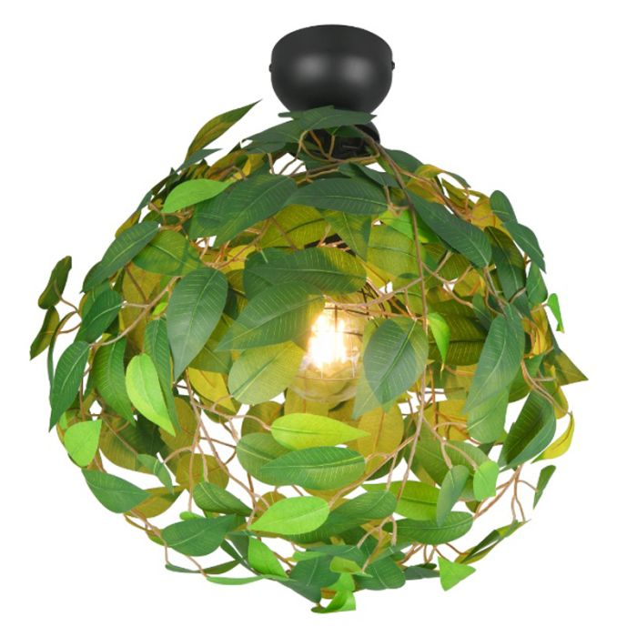 Plafoniera design verde, Urwa