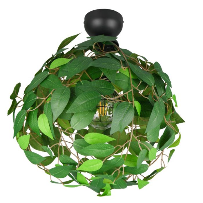 Plafoniera design verde, Urwa