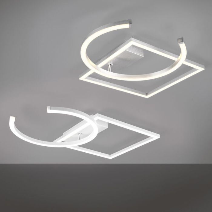 Plafoniera moderna bianca, Emine, 23,5W, 4000K LED