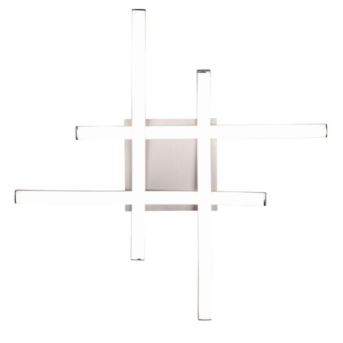 Lampada da soffitto moderna in nichel, Go, 5W, 4000K LED
