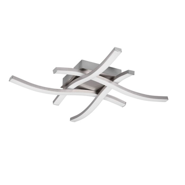 Lampada da soffitto moderna in nichel, Go, 5W, 4000K LED