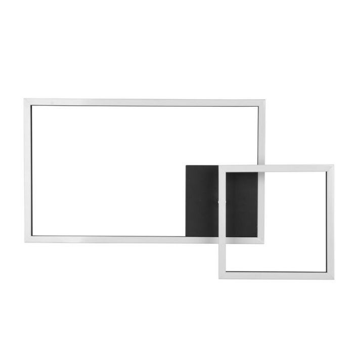 Plafoniera moderna nera, Binc, 25W, 4000K LED, dimmer in 3 fasi