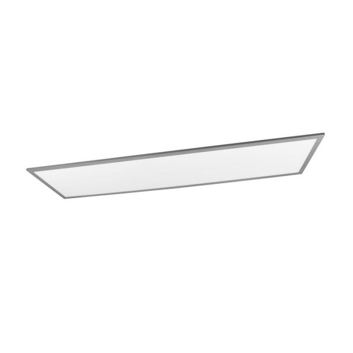 Plafoniera moderna grigia, Marlise, 33,5W, bianco regolabile tra caldo e freddo LED, con telecomando