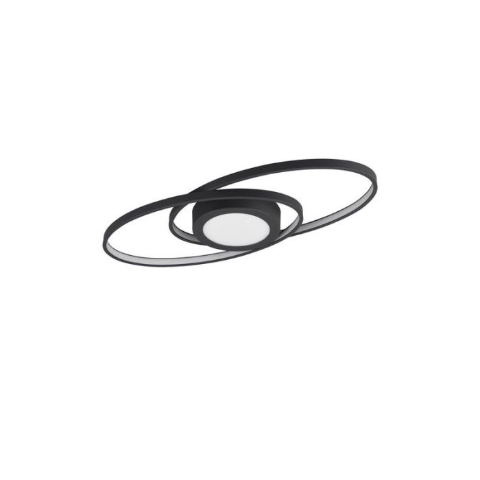 Plafoniera moderna antracite, Sarama, 27W, 3000K LED