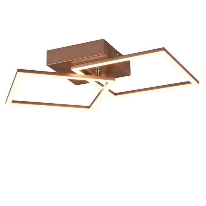 Plafoniera moderna marrone, Margaux, 20W, 3000K LED