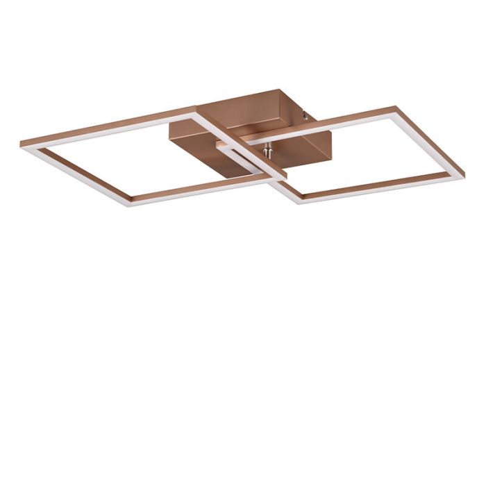 Plafoniera moderna marrone, Margaux, 20W, 3000K LED
