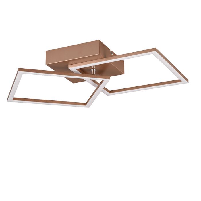 Plafoniera moderna marrone, Margaux, 20W, 3000K LED