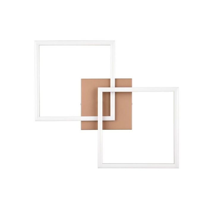 Plafoniera moderna marrone, Margaux, 20W, 3000K LED
