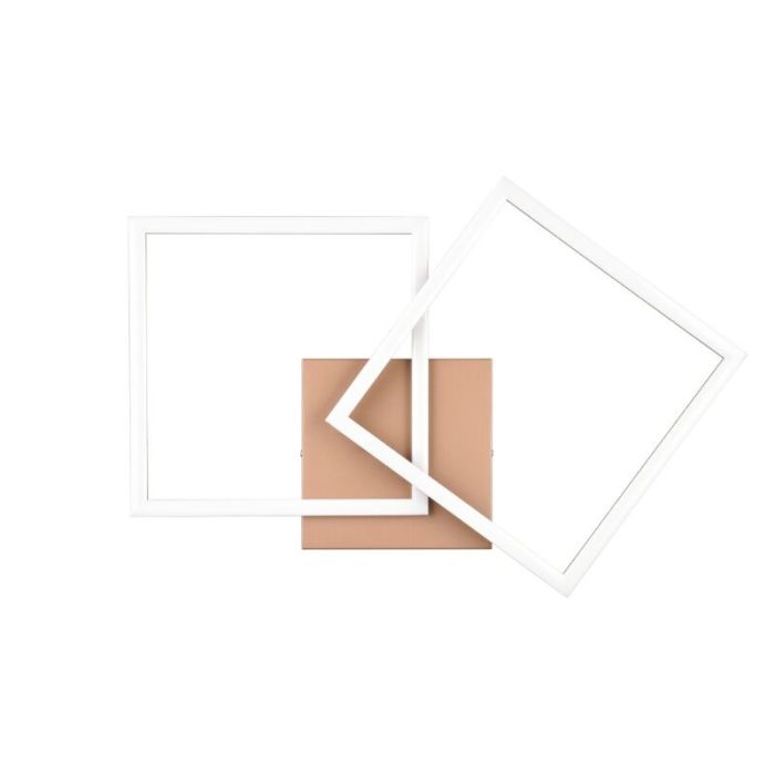Plafoniera moderna marrone, Margaux, 20W, 3000K LED