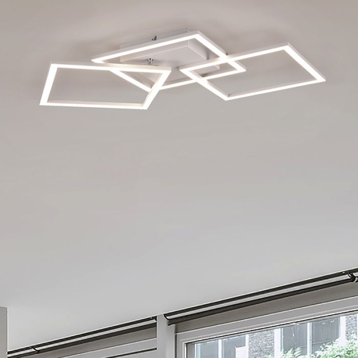 Plafoniera moderna bianca, Margaux, 31W, 4000K LED