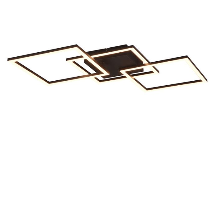 Plafoniera moderna nera, Margaux, 31W, 3000K LED