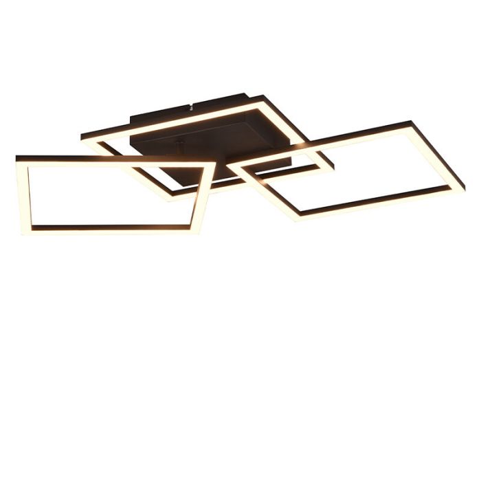 Plafoniera moderna nera, Margaux, 31W, 3000K LED