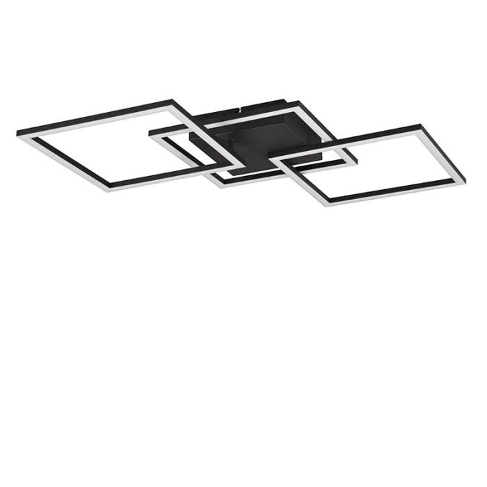 Plafoniera moderna nera, Margaux, 31W, 3000K LED