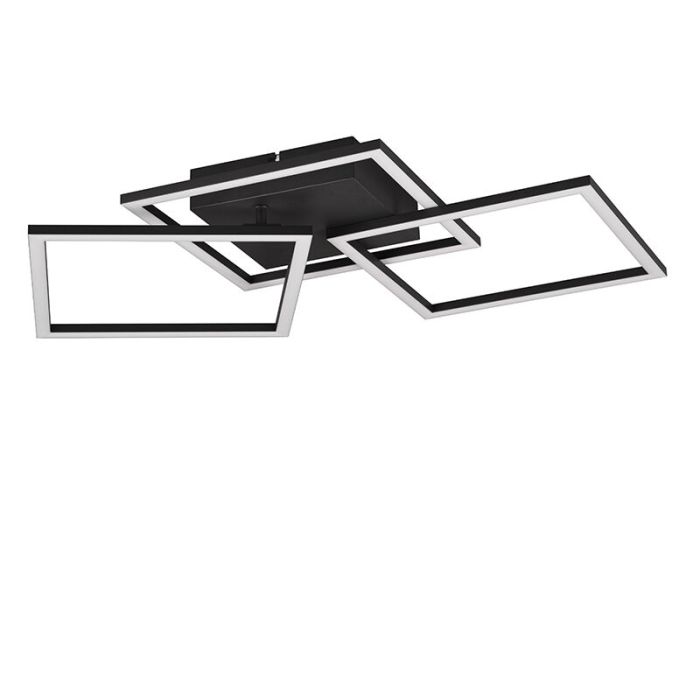 Plafoniera moderna nera, Margaux, 31W, 3000K LED