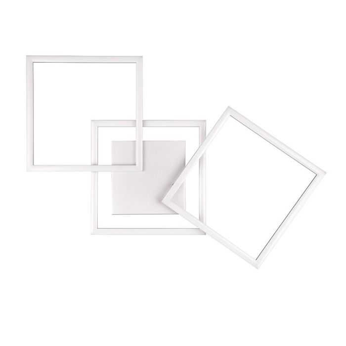 Plafoniera moderna cromata, Margaux, 31W, 3000K LED