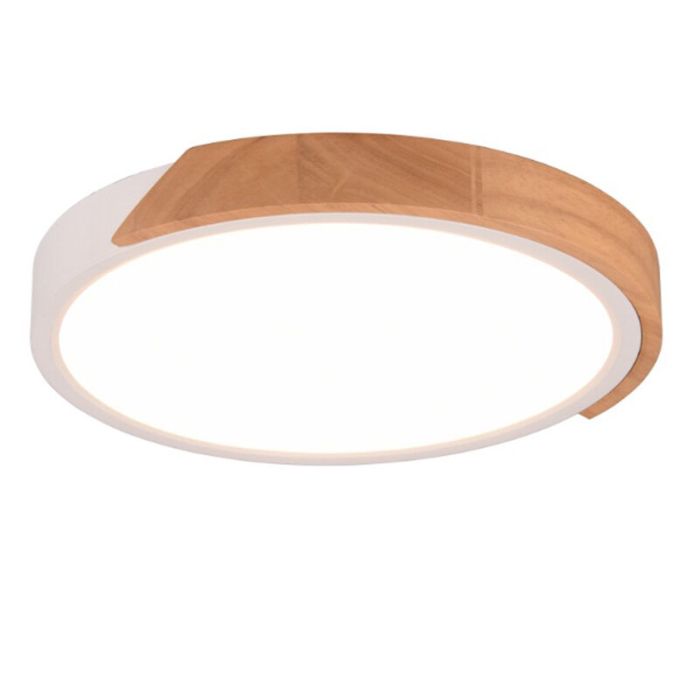 Plafoniera moderna bianca, Nevil, 20W, 3000K LED, dimmer in 3 fasi
