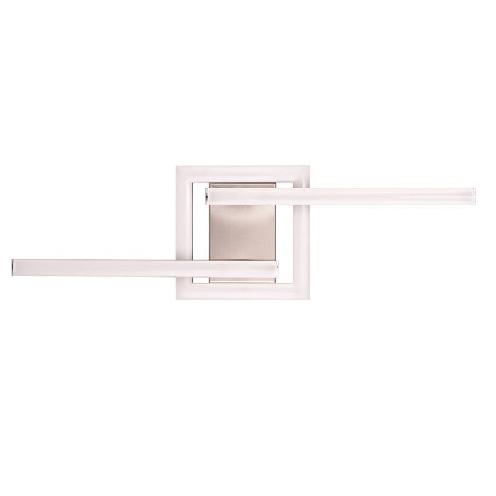 Lampada da soffitto design in nichel, Mahad, 17W, 3000K LED