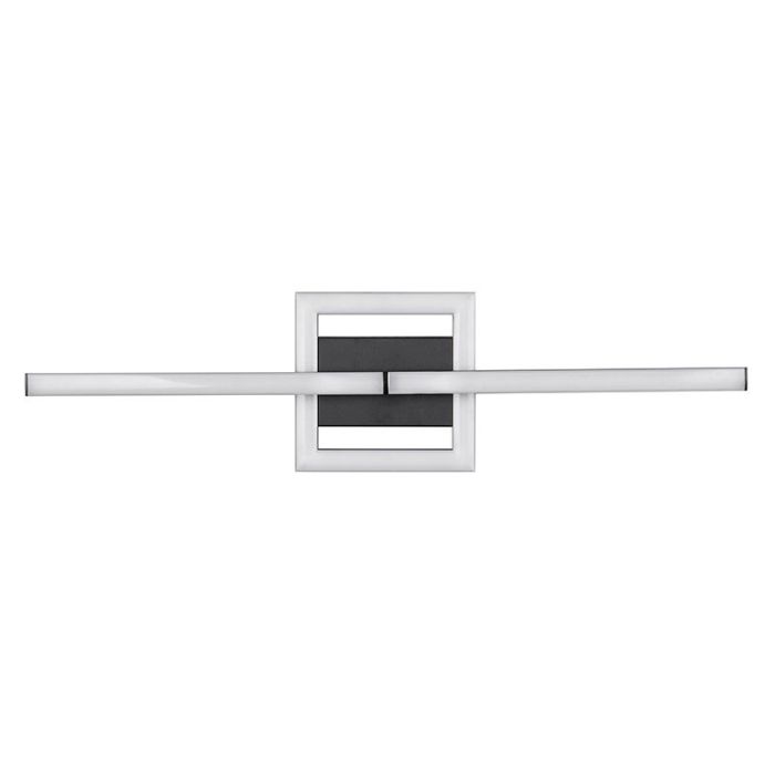 Lampada da soffitto design nera, Mahad, 17W, 3000K LED