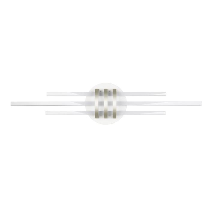 Plafoniera moderna bianca, Saloua, 20W, 4000K LED, dimmer in 3 fasi