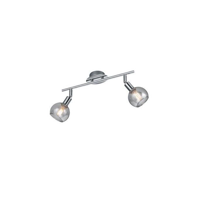 Faretto da soffitto moderno cromato, Omari