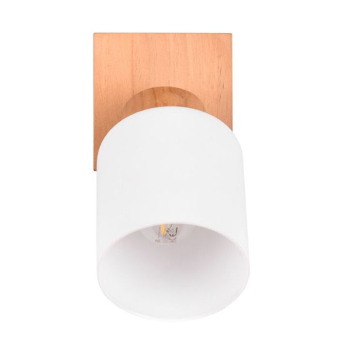 Faretto da parete in legno marrone, Myron