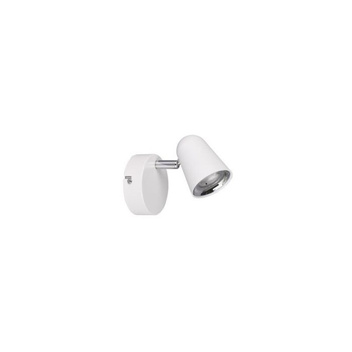 Faretto da parete moderno bianco, Taj, 3W, 3000K LED