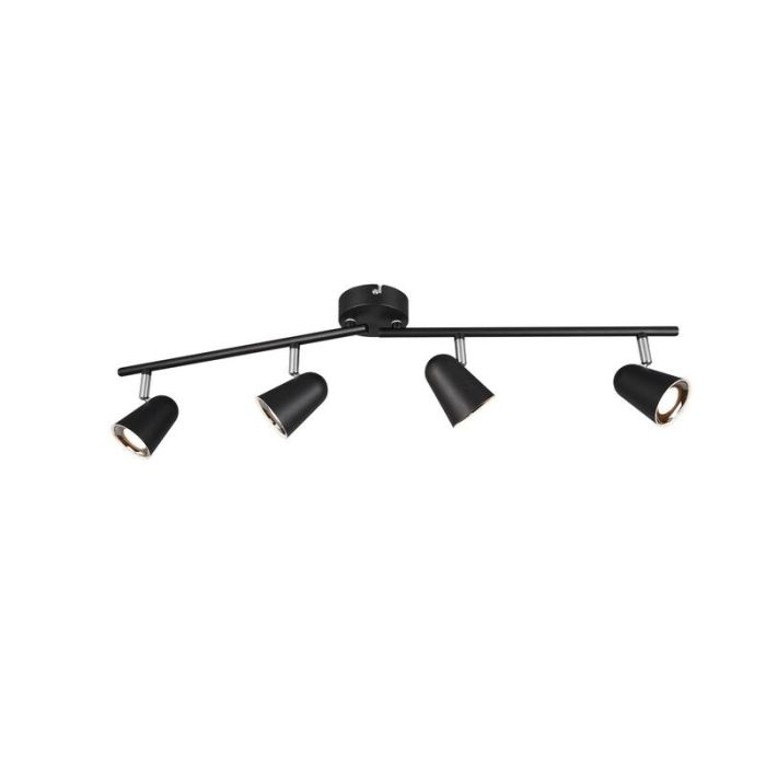 Faretto da soffitto moderno nero, Taj, 3W, 3000K LED