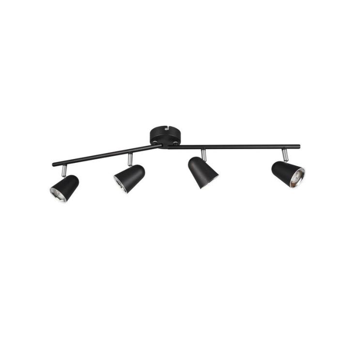 Faretto da soffitto moderno nero, Taj, 3W, 3000K LED