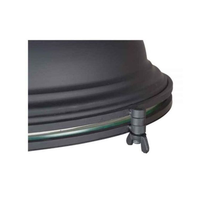 Lampada da soffitto nera industriale, Liga