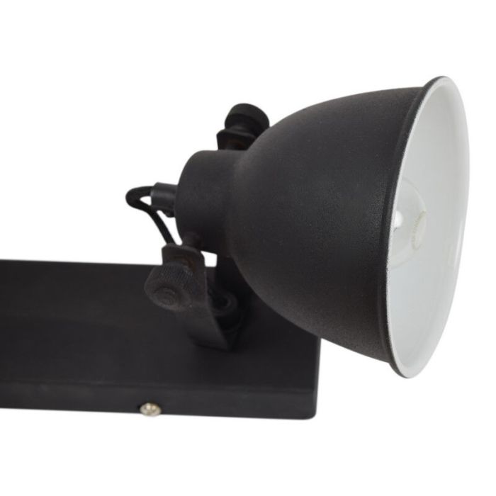 Faretto da soffitto nero industriale, Redon