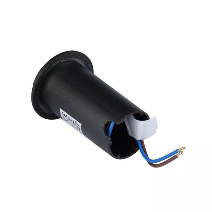Faretto da esterno a pavimento nero moderno, Marcus, 1W, 6500K LED, IP67