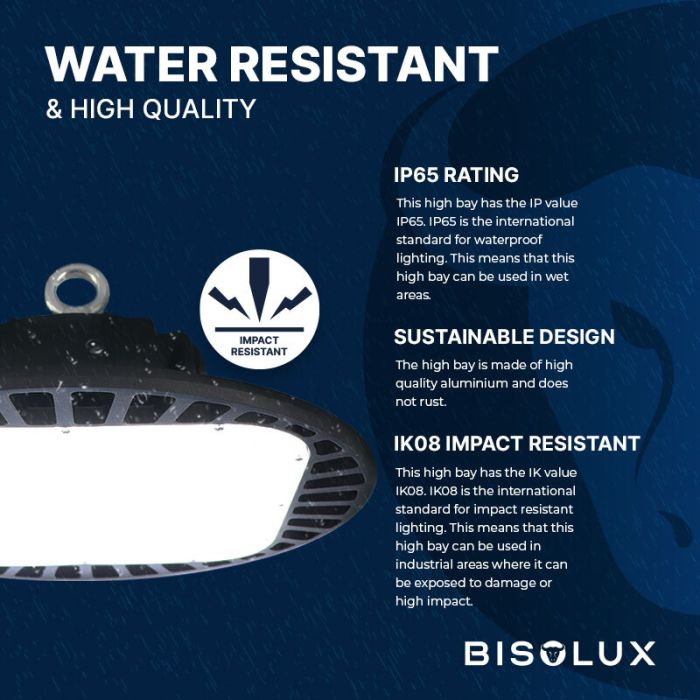 Bisolux ufo LED con Philips trasformatore, 200W, 6000K