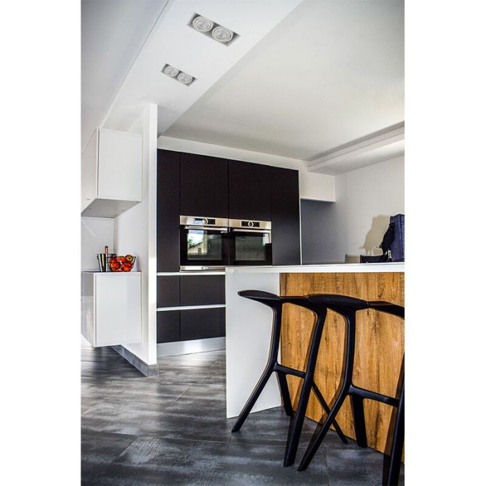 Faretto da incasso senza cornice bianco moderno, Wilhelm