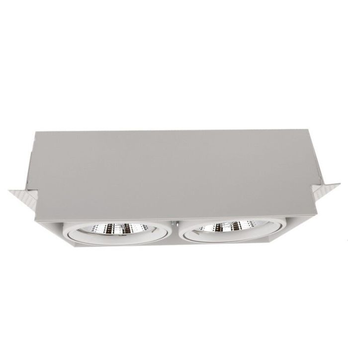 Faretto da incasso senza cornice bianco moderno, Wilhelm