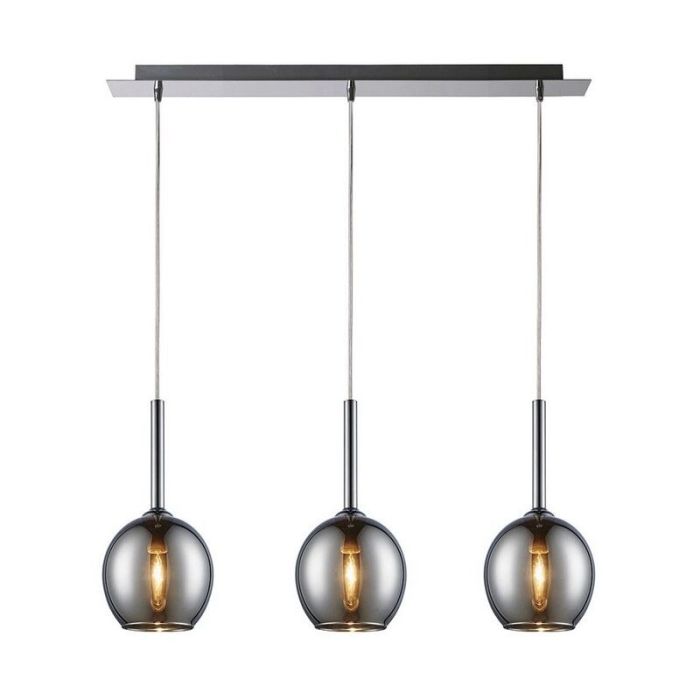 Lampada a sospensione cromata design, Gwendolynn